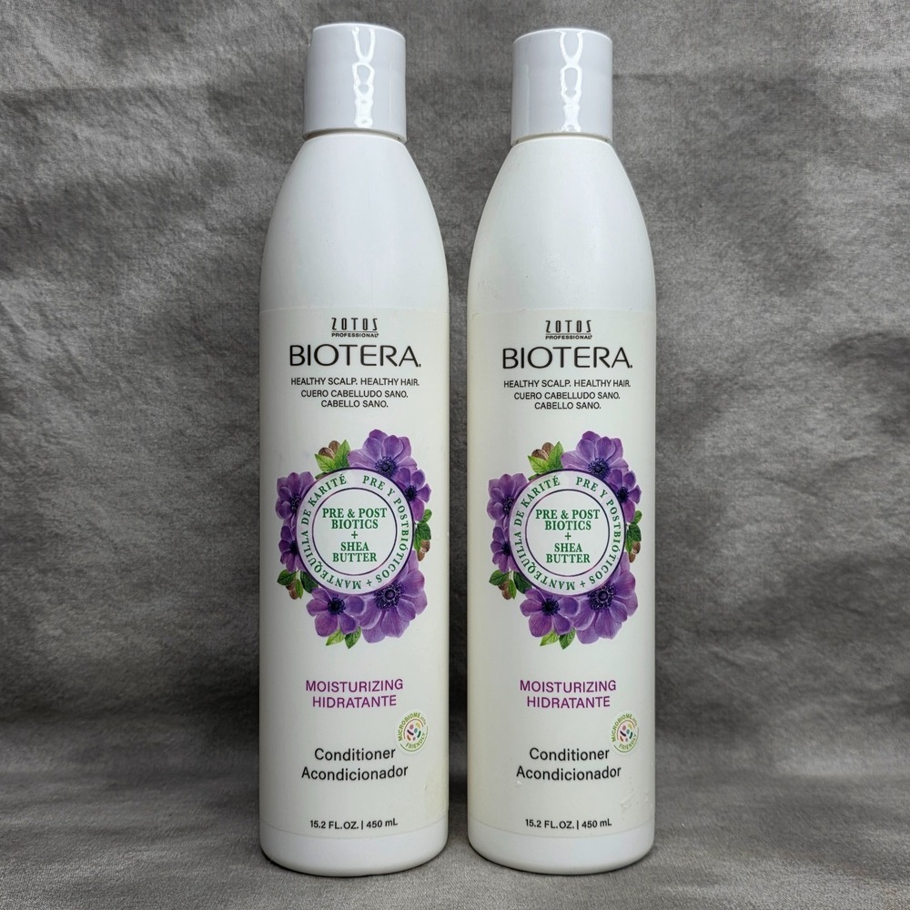 (X2) Zotos Naturelle BIOTERA Moisturizing‎ Conditioner 15.2 fl oz w/Shea Butter
